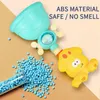 Jouets de bain pour bébé Jouet de bain pour bébé bricolage construction tuyau d'eau arroseur jeu de salle de bain enfant en bas âge garçon éléphant électrique baignoire jouets jouer pour enfants 230928