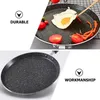 Pannor Maifan Stone Pan Halberd Pot Stekbiff Bakning Non-Stick Breakfast Aluminium för robust Fryer