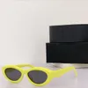 Classics Ovale Designer-zonnebril HD nylon lenzen UV400 Anti-straling straatmode strand voor iedereen draag bijpassende stijl luxe zonnebril unisex met doosje