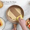 Pans 3pcs Nonstick Frying Pan Set 8 9.inch Skillet Omelette Egg Gold Granite Induction Cookware Kitchen