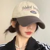 Wome's Ballcaps unisex retro kolor HATS Koreańska wersja show twarz mała z miękką czapką z kaczki wokół szerokiego brzegowego kapelusza