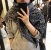 Sciarpe Sciarpa calda con stampa leopardata per la porta orientale della Corea del Sud. Lo scialle da donna è addensato in autunno e inverno Pashmina 230928