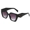 Sonnenbrille 2023 Designer-Sonnenbrille Goggle Beach Sonnenbrille Unregelmäßigkeit Großer Rahmen Klassische Mann-Frau-Brille Optionale hochwertige Brillen mit Paket