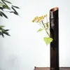 Vase 1PC天然竹の花のアレンジVase中国スタイルシンプルさZen Home Exquisite Creative Tabletop Decoration Ornaments