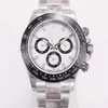 N 공장 Super Perfect Mens Watch 116500LN 4130 운동 자동 기계식 40mm 세라믹 베젤 904L 강철 발광 방수 1268Q