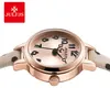 JULIUS relógio pequeno de luxo para presente de menina relógio árabe número japão quartzo crianças relógios ultra fino desenho animado couro montre JA-102838