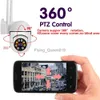 Obiettivo CCTV Telecamere di sorveglianza WiFi dual band 5G Telecamera IP da 3 MP 1080P Visione notturna a colori Protezione di sicurezza Telecamera esterna CCTV YiloT YQ230928