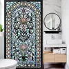 Wall Stickers Window Film Frosted Stained Glass Films Church Static Cling Privacy Door Sticker Kitchen Office Home Decor Customized 230927