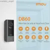 Dörrklockor iMou 5MP Video Doorbell Kit DB60 Smart Home Wireless Video Peephole för dörrklockkamera IP65 Väderbeständig nattvision YQ230928