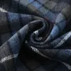 Szaliki krawieckie krawędź męska szalik zima kratowska moda formalna miękka dla mężczyzn 230928