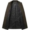 Men's Wool Blends Men Long Winter Jackets Trench Coats 40 Autumn Male Business Casual Size 4XL 230927