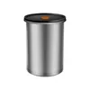 Storage Bottles Vacuum Sealed Food Jar Stainless Steel Coffee Canister Keep Fresh Container Box For Tea Camping Counter