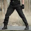 Мужские брюки Камуфляжные тактические военные брюки Мужские черные повседневные брюки-карго Мужские уличные тренировочные брюки с несколькими карманами для страйкбола Ripstop T230928