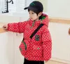 23GS Winter Kinder Designer Pufferjacke Baby Jungen Kapuzen Daunenjacken Kindermantel