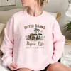 Dames Hoodies Sweatshirts Outer Banks Pogue Life Sweatshirt Retro OBX Hoodie Paradise on Earth Pullover Dames Sweatshirts JJ Maybank Hoodies Vintage Top YQ230928