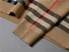 Męski projektant luźny sweter w paski wysokiej jakości wysokiej jakości vintage dzianinowe dzianiny męskie i damskie swetry jesienne i zimowe