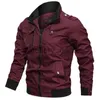 Vestes pour hommes 2023 Nouveau printemps automne marque de mode veste pour hommes veste décontractée veste de sport de plein air printemps et automne manteau de moto militaire J230928