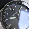 Reloj de lujo de cincuenta brazas para hombres, relojes de pulsera luminosos transparentes, 38 mm, V6DP, superclón, esfera negra, zafiro, movimiento mecánico automático, uhr montre luxe