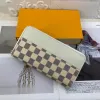 Projektanci portfele luksusowy designerka torba kobiety/mężczyźni stary kwiat torebka karta kredytowa moda moda długa splice kolor portfel słynna lady sprzęgła torebka mini mini torba lv1