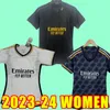 Women 2023 2024 Real Madrids BENZEMA soccer Jerseys VINI JR MODRIC Camavinga 22 23 Tchouameni Asensio KROOS Rudiger Fan version BELLINGHAM girl home away third