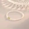 Braccialetti con ciondoli Bracciale in agata bianca naturale per donne Bracciale portafortuna in stile cinese Design unico Regalo perfetto per gli amici