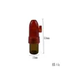 53MM 67MM 82MM Distributeur de tabac à priser en verre en plastique 67 mm de hauteur Bullet Rocket Pill Box Case Snorter Snuff Snorter Sniffer DHL