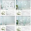 Wall Stickers 3D Self Adhesive Stained Glass Window Film Privacy Vinyl Decorative Sunscreen Sun Protection Mirror 230928