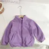 Jaquetas para meninas casaco de lã outono inverno 2023 roupas infantis para meninas do bebê jaqueta hardshell roupas espessadas 230928