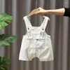 Shorts Boys And Girls Denim Summer Strap Children's Baby Korean Casual Suspender Pants
