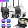 Lente CCTV 5G 2.4G Câmera Wifi 1080P IP Outdoor 4X Zoom Monitor de proteção de segurança sem fio AI Smart Tracking Câmeras de vigilância bidirecional YQ230928