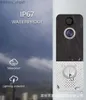 Doortbells في الهواء الطلق Doorbell Protection Protection Waterproof 1080p camera wifi video wireless ring door bell مرحبًا بالحياة الذكية Home yq230928