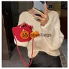 Bakken Halloween Pompoen Wol Gebreide Tas 2023 Nieuwe Damestas Leuke Crossbody Tas Mini Emmer Bagstylishyslbags