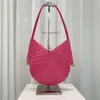 Lady Designer Küçük Kaset Çantası Dokuma Bottaega Style BVBAG TOUTES TOTE SOSTICE 2023 Tembel Moda Trendi Omuz Çanta Kadınları XQA8