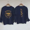 Kadın Hoodies Sweatshirts Gold Dragon Dördüncü Kanat Sweatshirt Basgiath War College Çift Taraflı Hoodie Rider Bookish Sweater Trendy Hayranlar YQ230928