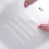 Tappetini da bagno 12 pezzi Strisce per vasca da bagno Decalcomanie adesive Antiscivolo e anticaduta Applicazioni con impugnatura a pavimento per gradini della vasca da doccia