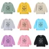 Jackor anpassade hoodies pojkar flickor fleece tröja kläder tryckt diy text egen mönster spädbarn casual varm långärmare jacka 230928