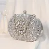 Sacos de noite Diamante Mulheres Luxo Embreagem Saco de Noite Casamento Cristal Senhoras Celular Bolso Bolsa Carteira Feminina para Festa Qualidade Presente 230927