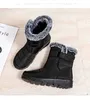Zimowe buty dla kobiet nowe futra długie platforma Śnieg ciepłe bawełniane buty buty gorące pluszowe kostki Botas 230922