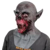 Party Masks Halloween Bloody Horror Masks Adult Zombie Monster Mask Latex Costume Carnival Party Full Head Helmet Haunted House Prop 230927