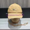 Casquette de créateur de mode d'été pour femmes, bonbons pour hommes, vacances en plein air, sport, lettre en métal, chapeau d'impression, avant-toit usé, artisanat, casquette banie