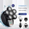 Electric Shaver Electric Shaver 1Set Waterproof Oil Scraper Beauty Set New Electric Shaver Bald Hair Clipper Multifunction YQ230928