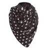 Hattar halsdukar handskar sätter vinter varm halsduk damer europeisk amerikansk stil leopard cashew mönster triangel bib kvinnor vuxen hatt #g2