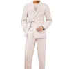 Costumes pour hommes élégant avec ceinture châle revers Costume Homme 2 pièces bal marié smoking pour mariage sur mesure Blazer veste pantalon