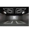 Ceiling Lights E-top Factory Direct Sales Car Detailing Led Garage Working Light Aluminium Beauty Station