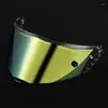Capacetes de motocicleta Antiexplosão Proteções UVMotocicletas Capacete Sun-Viseira Óculos Lente Universal