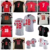 18 Marvin Harrison Jr. Emeka Egbuka Ohio State Maglia da calcio Uomo Donna Bambino Cucita rosso bianco TreVeyon Henderson Kyle McCord Ohio State Buckeyes maglie