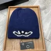 트렌디 럭셔리 편지 CH 모자 여성 브랜드 CCITY BEANIE 남자 여성 캡 디자이너 겨울 가을 숙녀 이중 레이어 니트 모자 캐주얼 캐시미어 채널 모자