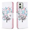 Coque de téléphone portefeuille en cuir à motifs, étui pour MOTO G04 G24 G34 G84 G54 G14 Edge 40 NEO X40 G13 G23 G53 G73 E13 Pro 4G 5G 2023