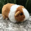 Plush Dolls Real Life Two Color Guinea Pig Plush Toy Lifelike Mouse Rats Stuffed Animal Toys Birthday Educational Gifts For Kids 230927