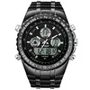 Relógio de quartzo digital analógico de luxo masculino nova marca hpolw relógio casual estilo g à prova dwaterproof água esportes militar relógios choque cj205f